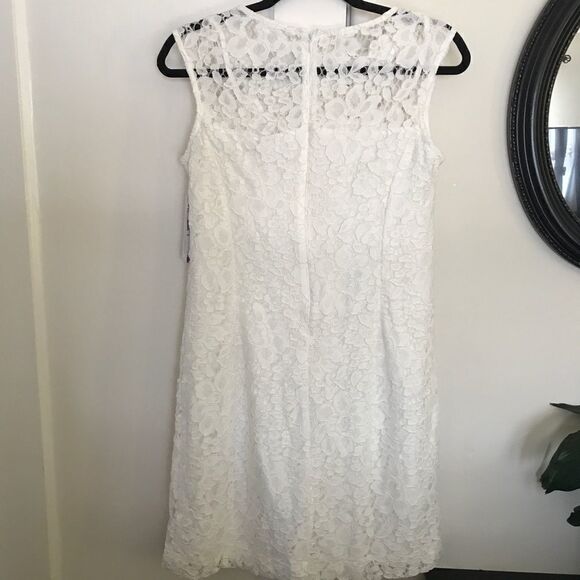 Studio One New York Lace Pearl Sleeveless Dress - Picture 11 of 12